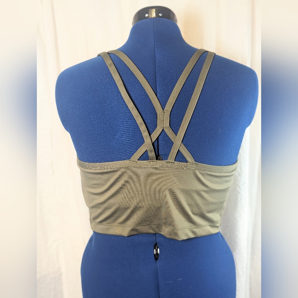 All in Motion Olive green sports bra